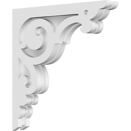 Ekena Millwork Hurley Architectural Grade PVC Corbel, 1 7/8"W X 14"D X 14"H CORP01X14X14HU